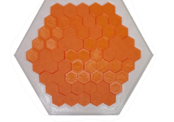Hextagon puzzle velike 14 pc