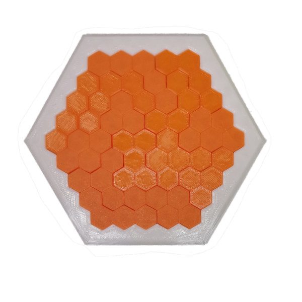 Hextagon puzzle velike 14 pc