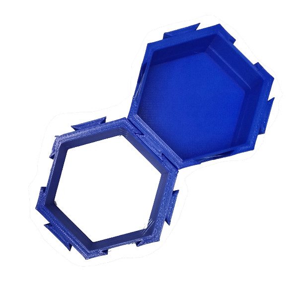 Hexagon stalak za figurice