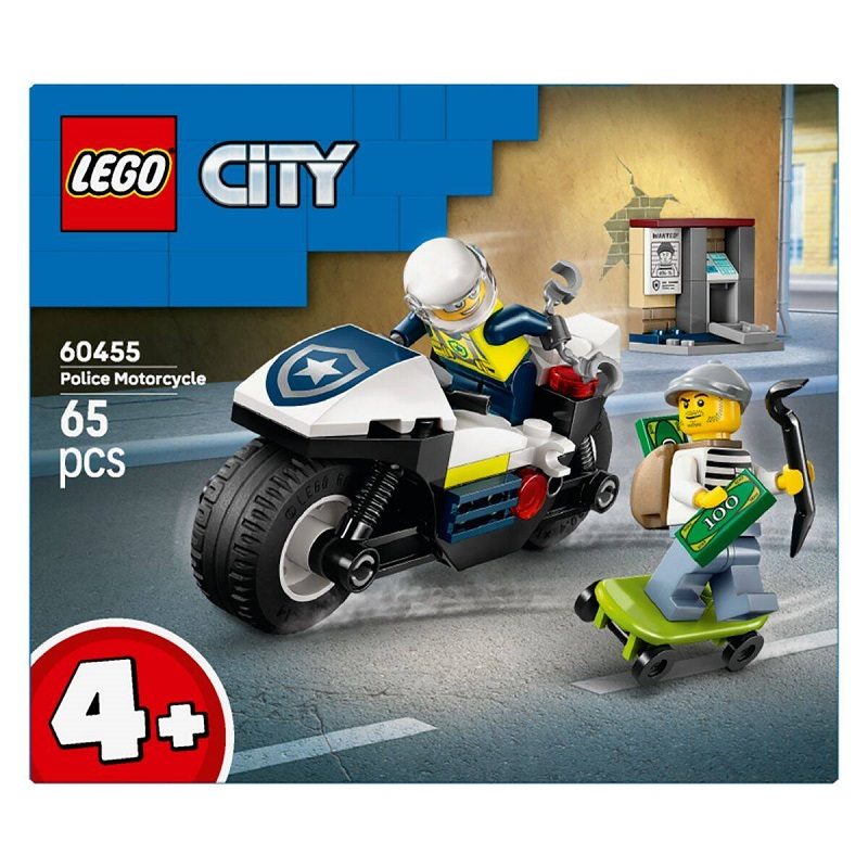 Lego-City-60455-Potjera-na-policijskom-motociklu