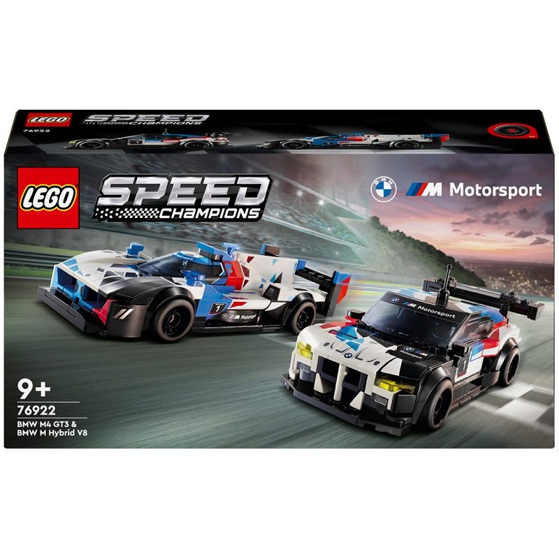 Lego-Speed-Champions-76922-Trkaci-automobili-BMW-M4-GT3-i-BMW-M-Hybrid-V8