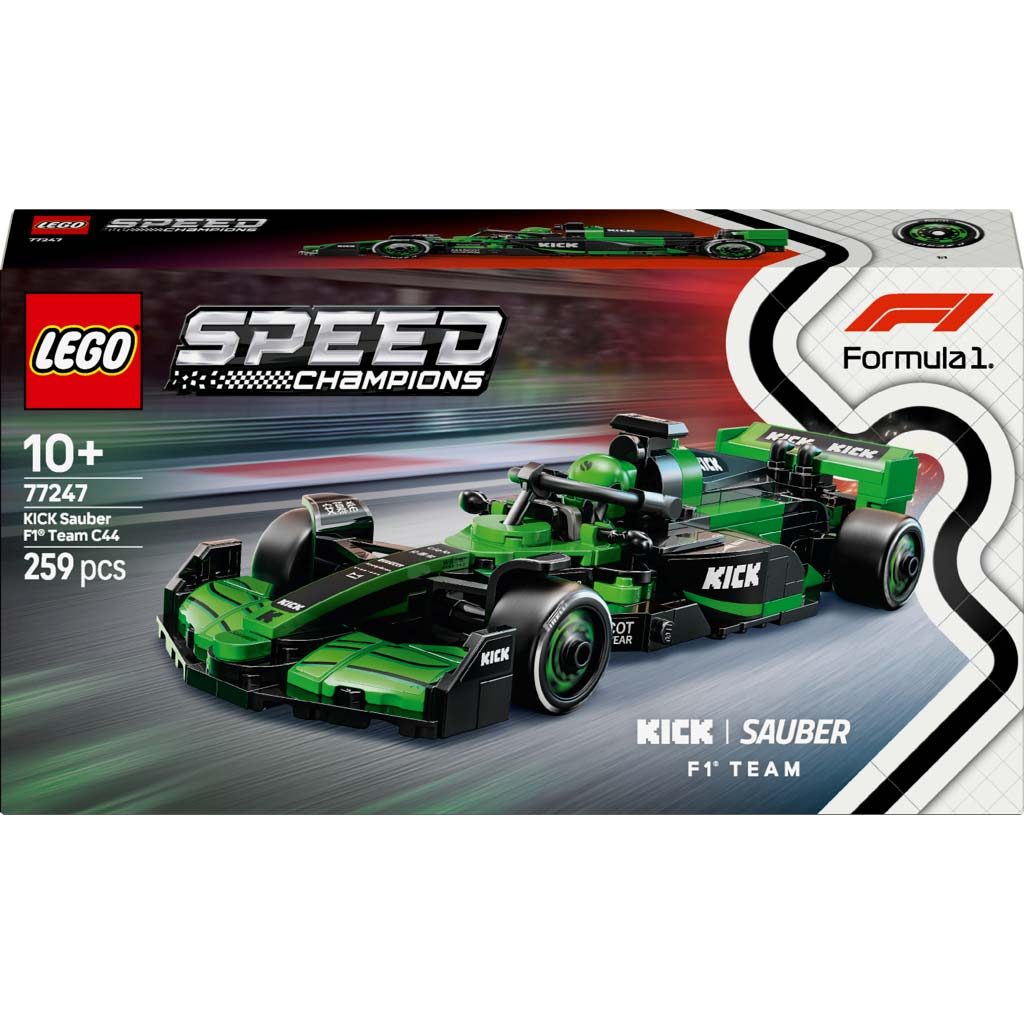 Lego-Speed-Champions-77247-Trkaci-automobil-KICK-Sauber-F1®-Team-C44